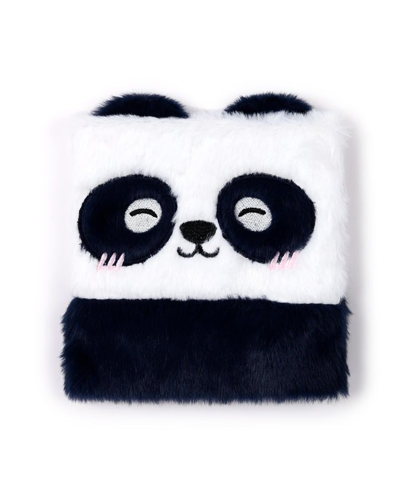 KAWAII - Adoramals Panda - Notebook Pelucheux Premium - vue principale
