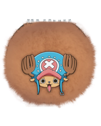 ONE PIECE - Chopper - Notebook Fuzzy Rond - vue principale