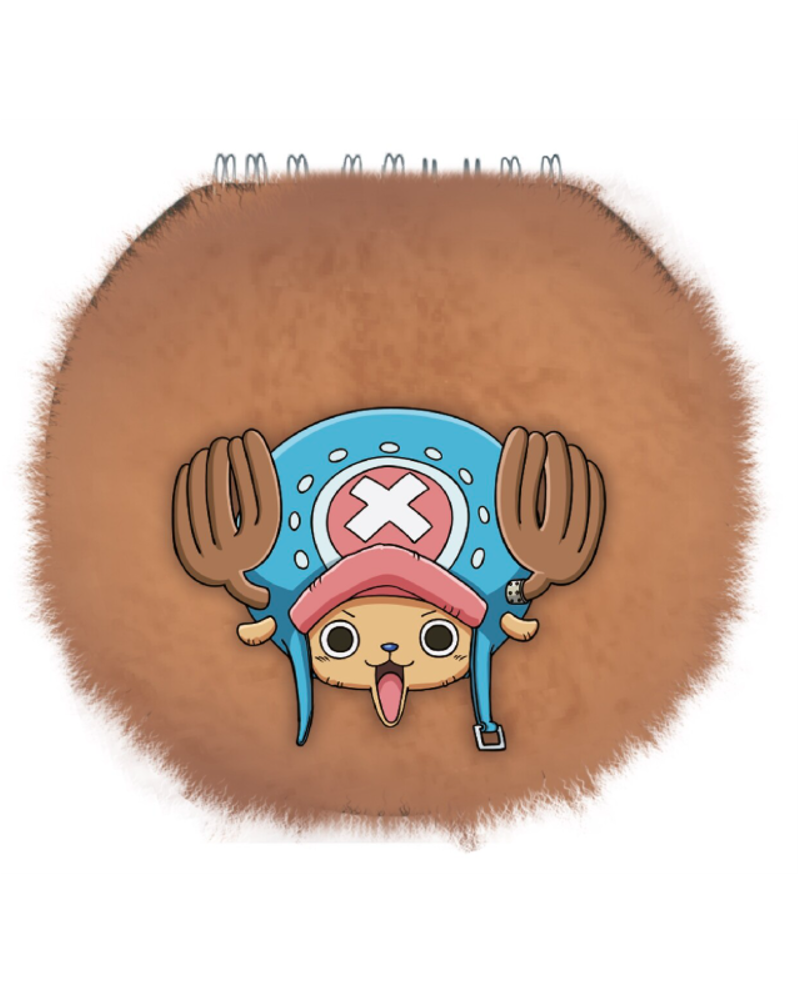 ONE PIECE - Chopper - Notebook Fuzzy Rond - vue principale