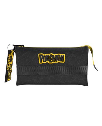 POKEMON - Twilight Champions Pikachu - Trousse Triple - vue de face