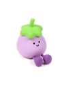 KAWAII - Aubergine - Lampe Rechargeable & Support Téléphone 13cm - vue de dos