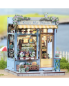 MINIATURE HOUSE - DIY- La Fleur Bleue d'Anna - 255pc + Eclairage LED - vue principale