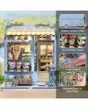 MINIATURE HOUSE - DIY- La Fleur Bleue d'Anna - 255pc + Eclairage LED - vue de dos