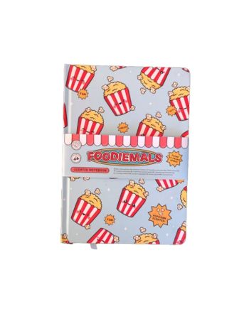 KAWAII - Popcorn - Notebook Parfumé Premium Format A5 - vue principale