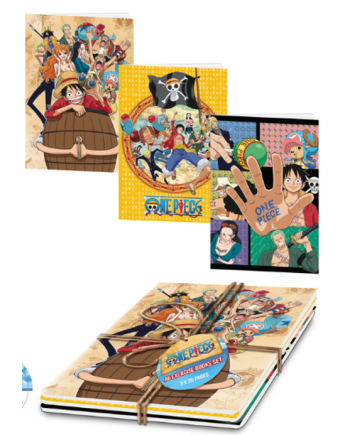ONE PIECE - Set de 3 Livres d'Exercices - vue principale