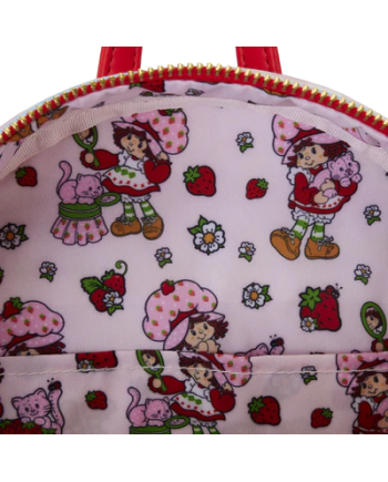 STRAWBERRY SHORTCAKE - Denim - Mini Backpack LoungeFly