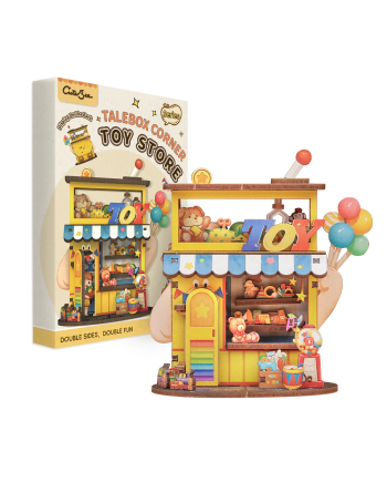 TALEBOX CORNER - Mini House Kit - Magasin de Jouets - 56pc - vue principale