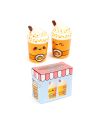 KAWAII - Latte Epicé Citrouille - Set Salière et Poivrière - vue de face