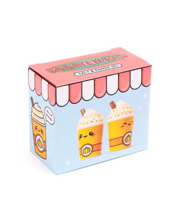 KAWAII - Latte Epicé Citrouille - Set Salière et Poivrière - vue du packaging