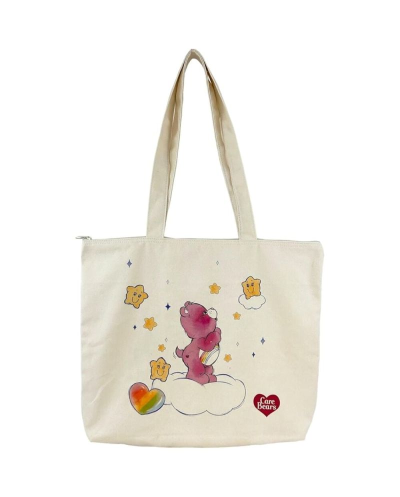 BISOUNOURS - Arc-en-ciel - Tote Bag 40x39x1cm - vue principale