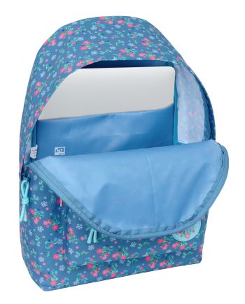 REINE DES NEIGES -Sac à dos pour Ordinateur Portable 14" -43x31x13cm - vue de face