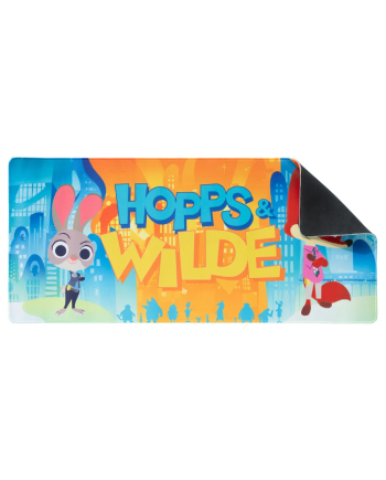 ZOOTOPIE - Hopps & Wilde - Tapis de Bureau XL - vue de dos