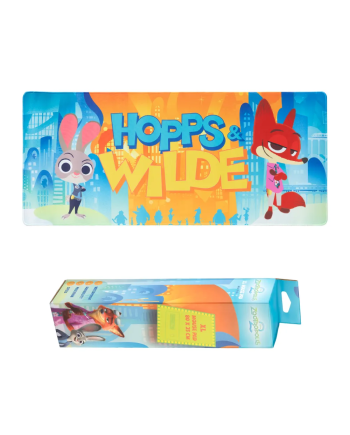 ZOOTOPIE - Hopps & Wilde - Tapis de Bureau XL - vue de detail