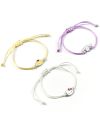 HELLO KITTY & Friends - Set de 3 Bracelets de l'Amitité - vue de face