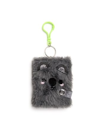 KAWAII - Adoramals Sauvages - Mini Notebook Pelucheux A7 - vue de profil
