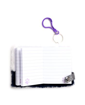 KAWAII - Adoramals Sauvages - Mini Notebook Pelucheux A7 - vue du packaging