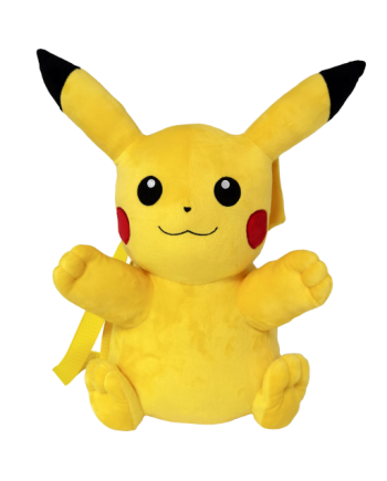 POKEMON - Pikachu - Backpack Plush 35cm