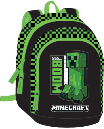 MINECRAFT - Boom - Sac à Dos 2 Compartiments '38x28x16cm' - vue principale