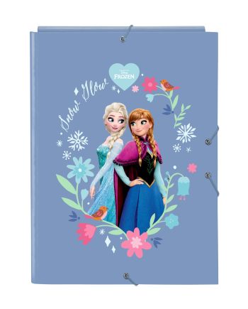 REINE DES NEIGES - Classeur à Rabats Premium avec Elastiques A4 - vue principale