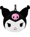 HELLO KITTY - Kuromi - Sac de voyage avec masque de sommeil 15cm - vue de face