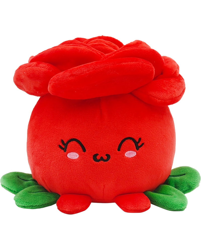 PLUSH WORLD - Yummis Flowers Rose - Peluche 16cm - vue principale