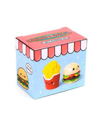 KAWAII - Burger & Frites - Set Salière et Poivrière - vue du packaging