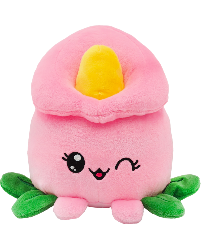 PLUSH WORLD - Yummis Flowers Calla - Peluche 18cm - vue principale