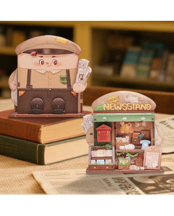 TALEBOX CORNER - Mini House Kit - Kioske à Journaux - 50pc - vue principale