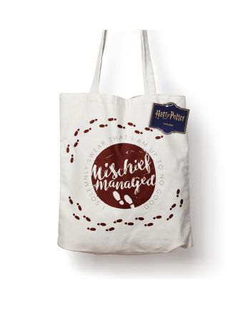 HARRY POTTER - Carte du Marauder - Tote Bag - 36x42cm - vue de face