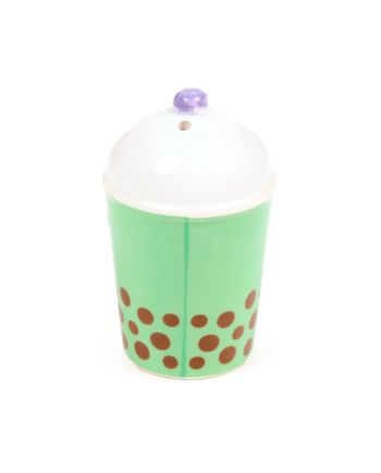 KAWAII - Boba le Bubble Tea - Set Salière et Poivrière - vue de detail