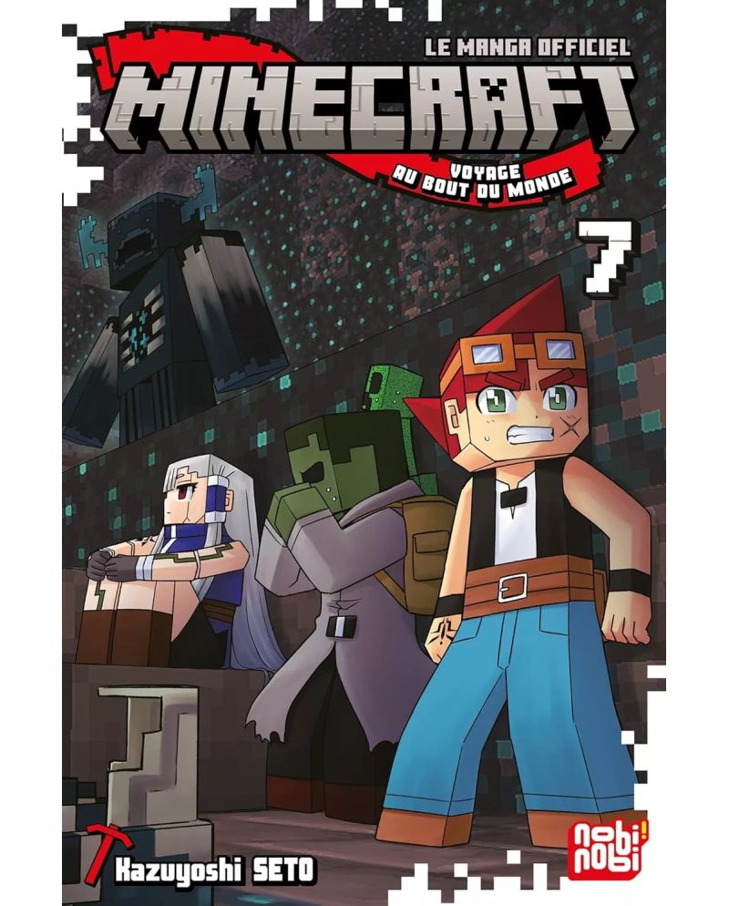 MINECRAFT - Le manga officiel - Voyage au bout du monde - Tome 7 - vue principale