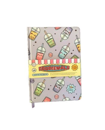 KAWAII - Bubble Tea - Notebook Parfumé Premium Format A5 - vue principale