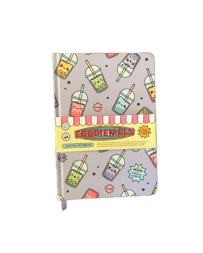 KAWAII - Bubble Tea - Notebook Parfumé Premium Format A5 - vue principale