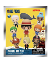 ONE PIECE NETFLIX - Series 2 - 3D Foam Bag Clip (Display 24 Pcs) - vue de face