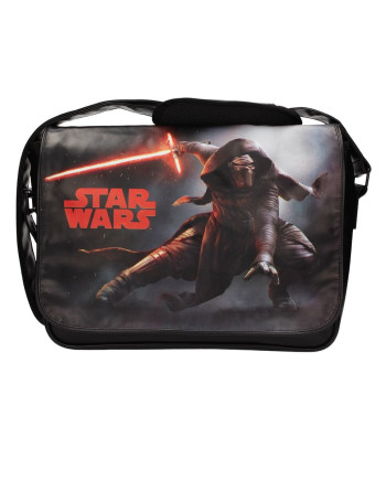 STAR WARS 7 - Messenger Bag W/Flap - Kylo Lightsaber