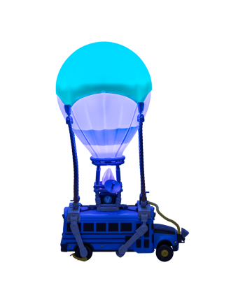 FORNITE - Battle Bus - Lampe Diorama 31cm - vue de face