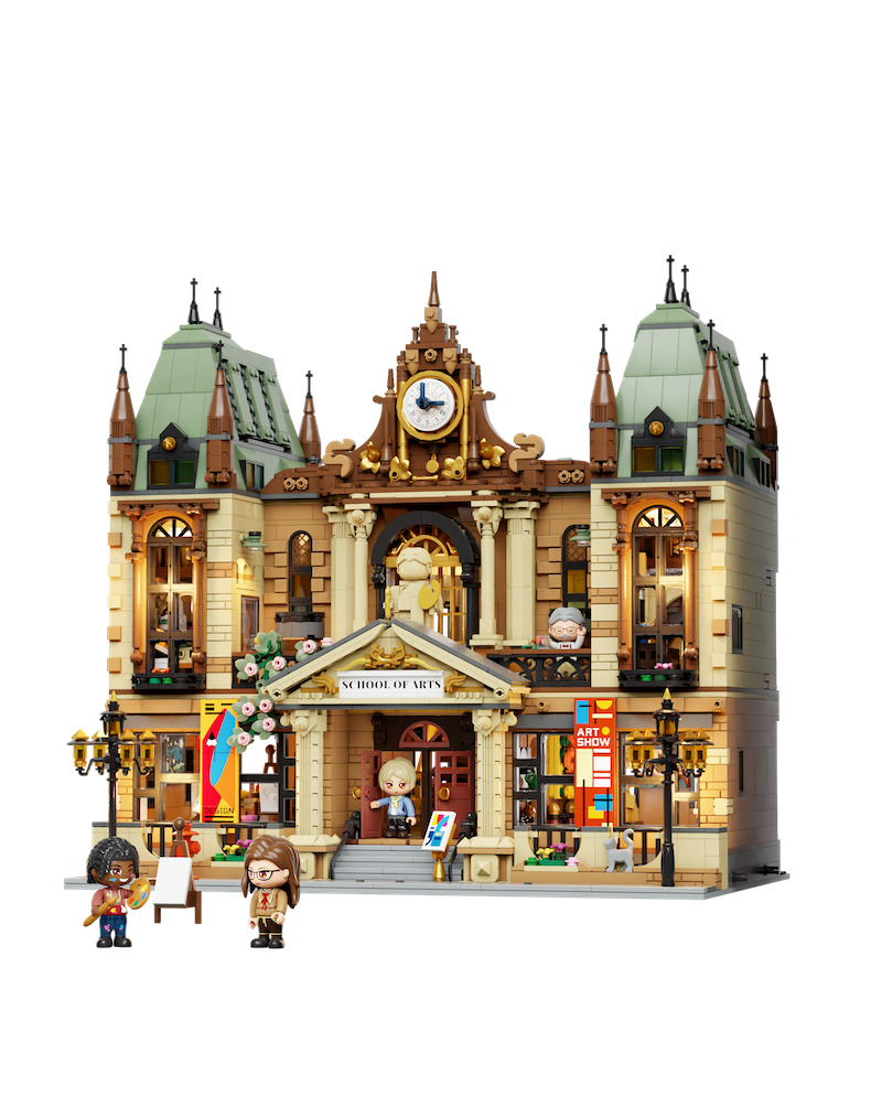 PANTASY - Ecole des Arts - Bloc de Construction 3463 pcs - vue principale
