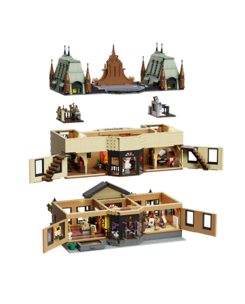 PANTASY - Ecole des Arts - Bloc de Construction 3463 pcs - vue de profil