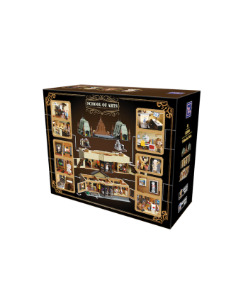 PANTASY - Ecole des Arts - Bloc de Construction 3463 pcs - vue du packaging