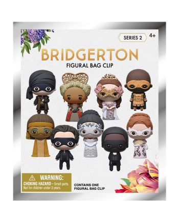 BRIDGERTON SAISON 4 - Series 2 - 3D Foam Bag Clip (Display 24 Pcs) - vue de profil