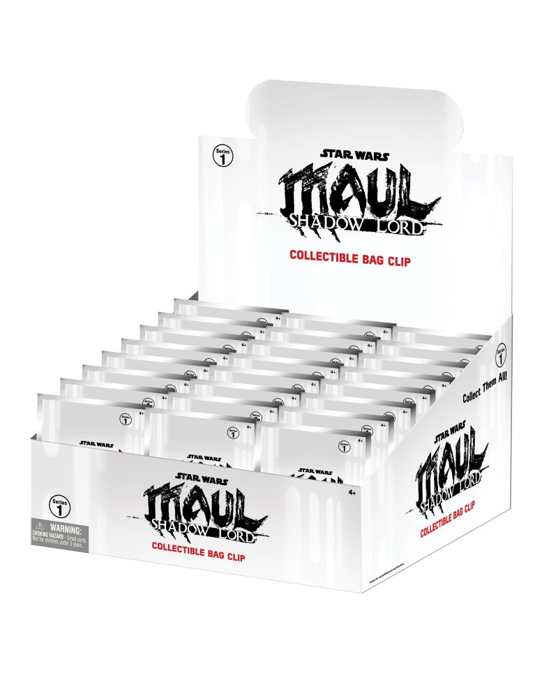 MAUL SHADOW LORD - Series 1 - 3D Foam Bag Clip (Display 24 Pcs) - vue principale