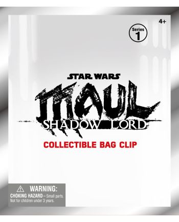 MAUL SHADOW LORD - Series 1 - 3D Foam Bag Clip (Display 24 Pcs) - vue de profil