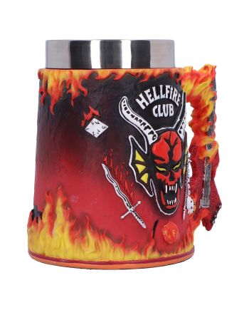 STRANGER THINGS - Hellfire Club - Chope 16.5cm - vue de dos