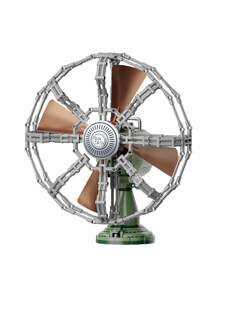 PANTASY - Ventilateur de table - Bloc de Construction 1028 pcs - vue principale