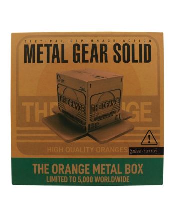 METAL GEAR SOLID 2 - Boite en carton - Replique Edition Limitée - vue de dos