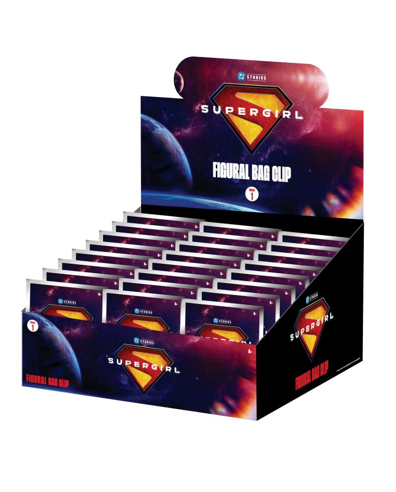 SUPER GIRL MOVIE - Series 1 - 3D Foam Bag Clip (Display 24 Pcs) - vue principale