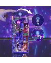 BOOK NOOK KIT - DIY- Cyber City - 284pcs + LED Light - vue de face