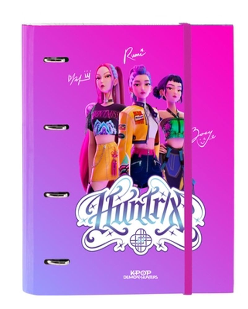 K-POP DEMON HUNTERS - Classeur 4 Anneaux avec Feuilles & Intercalaires - vue principale