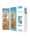 BOOK NOOK KIT - DIY- Voyage avec le vent - 143pcs + LED Light - vue principale