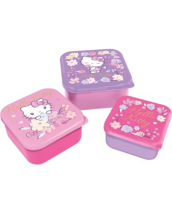 HELLO KITTY - Boîtes à Snack - 3 pcs - vue principale